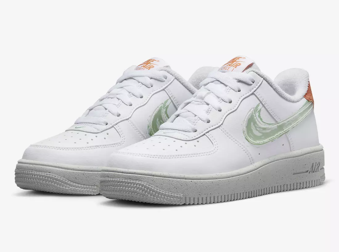 Логотип Nike Brushstroke Swoosh возвращается на Air Force 1