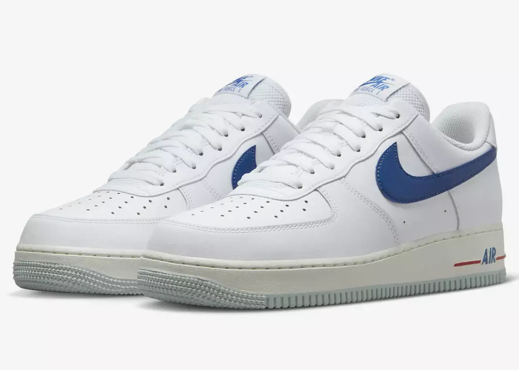 Nike Air Force 1 Low Abjad Blu Aħmar DX2660-100 Data tar-Rilaxx