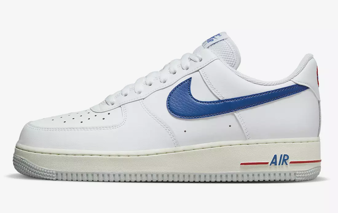 Nike Air Force 1 Low White Blue Red DX2660-100 Tanggal Rilis