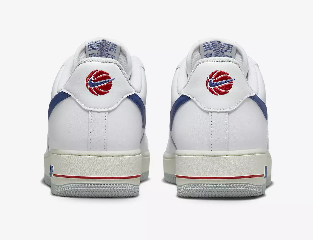 Tarehe ya Kutolewa ya Nike Air Force 1 Nyeupe Nyekundu Nyekundu DX2660-100