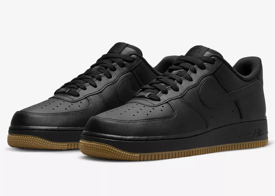 Ημερομηνία κυκλοφορίας Nike Air Force 1 Low Black Gum DZ4404-001