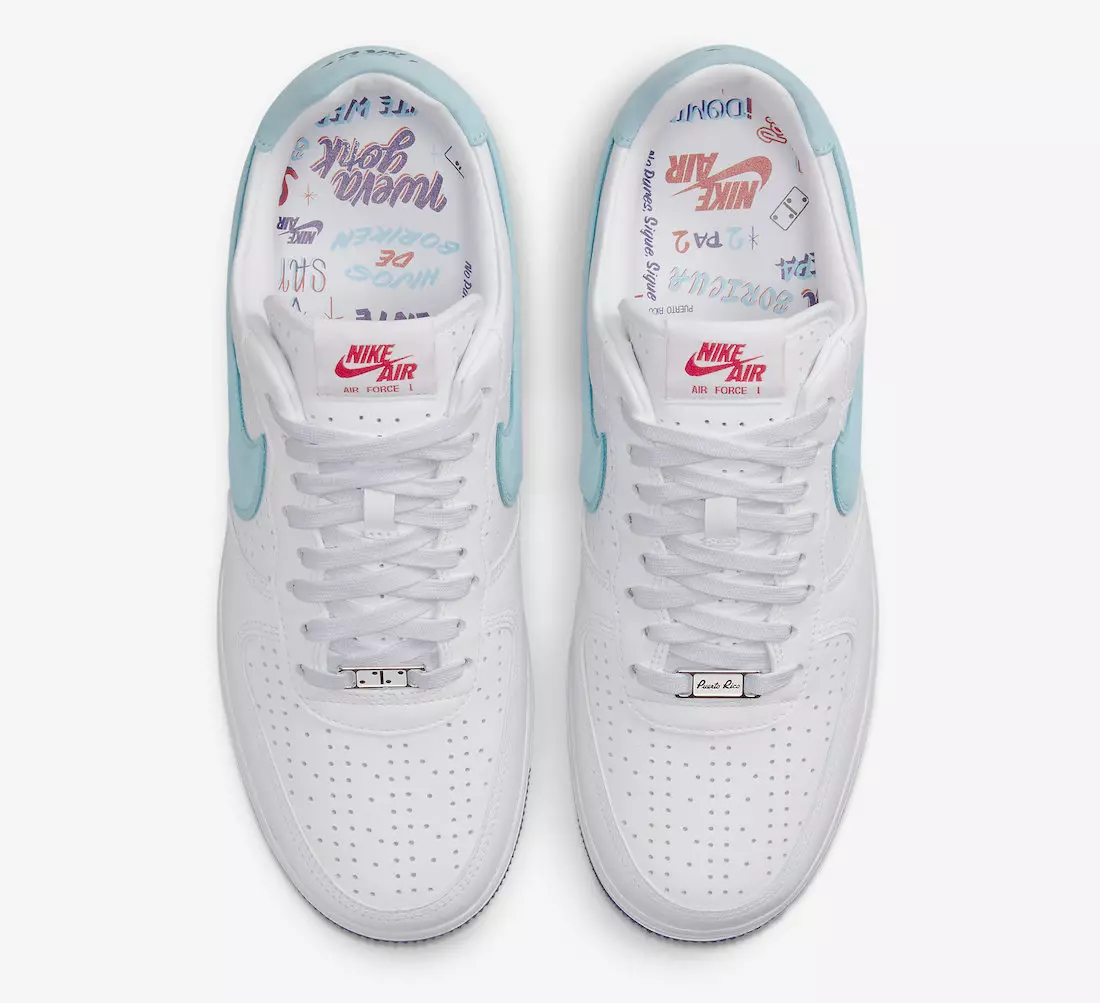 Nike Air Force 1 Low Puerto Rico DQ9200-100 Releasedatum