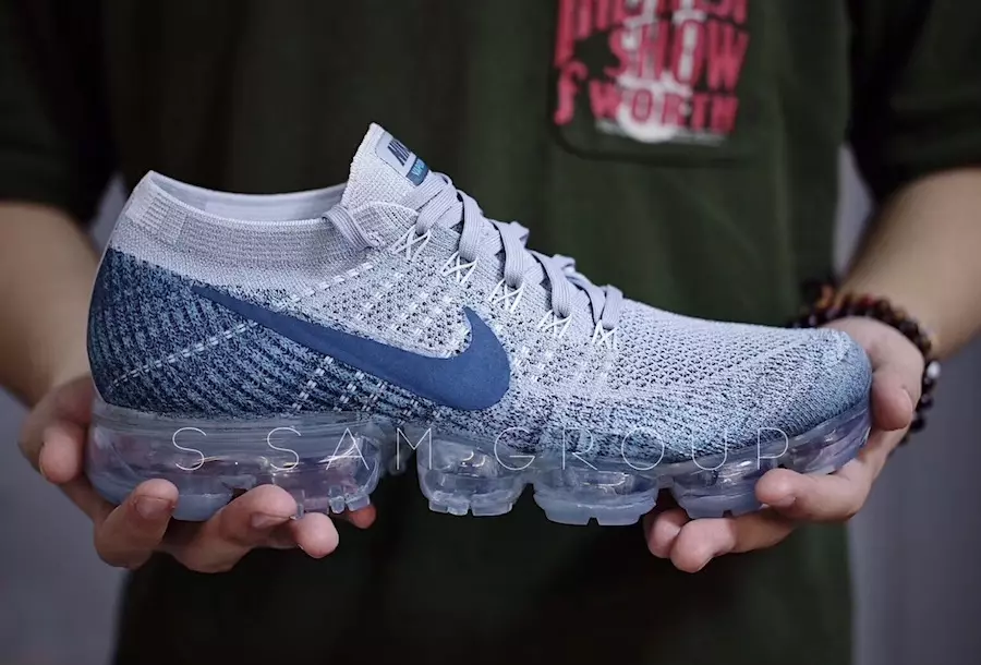 Nike Air VaporMax Grå Navy