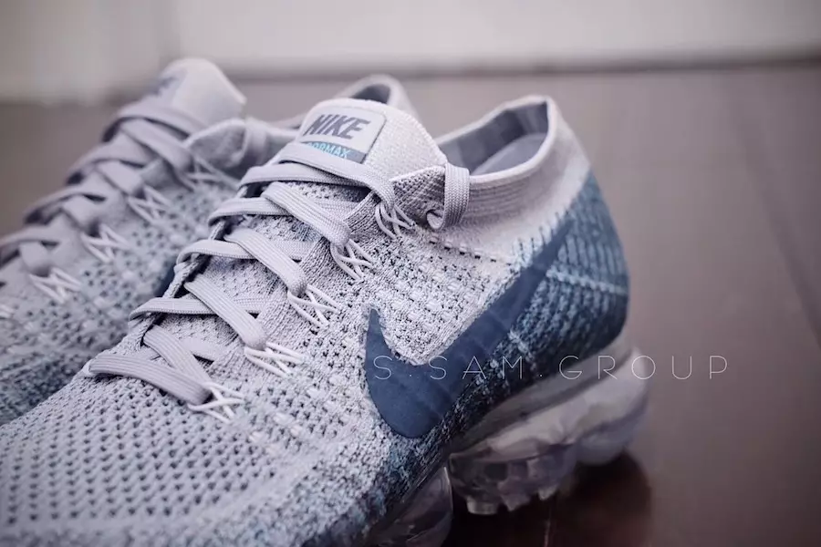 Nike Air VaporMax Grijs Navy