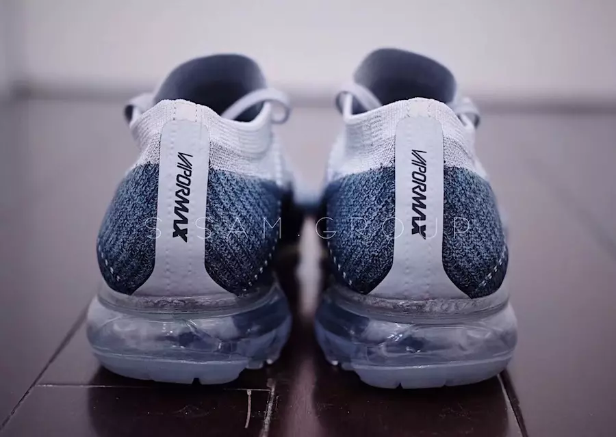 Nike Air VaporMax pilka tamsiai mėlyna