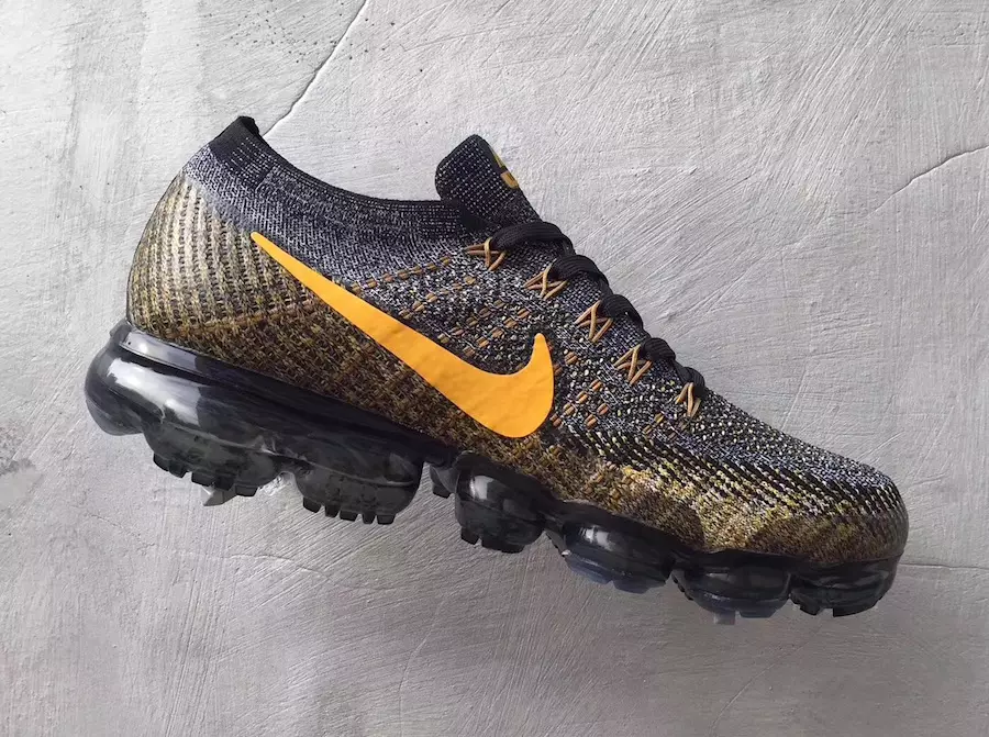 Nike Air VaporMax sắp ra mắt với màu Xám và Vàng