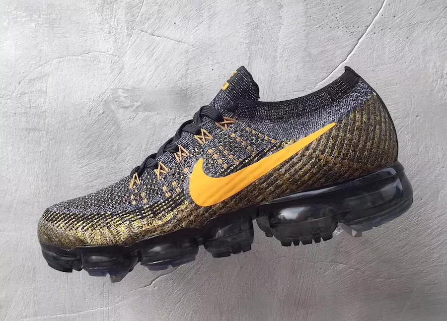 Nike VaporMax pilka geltona