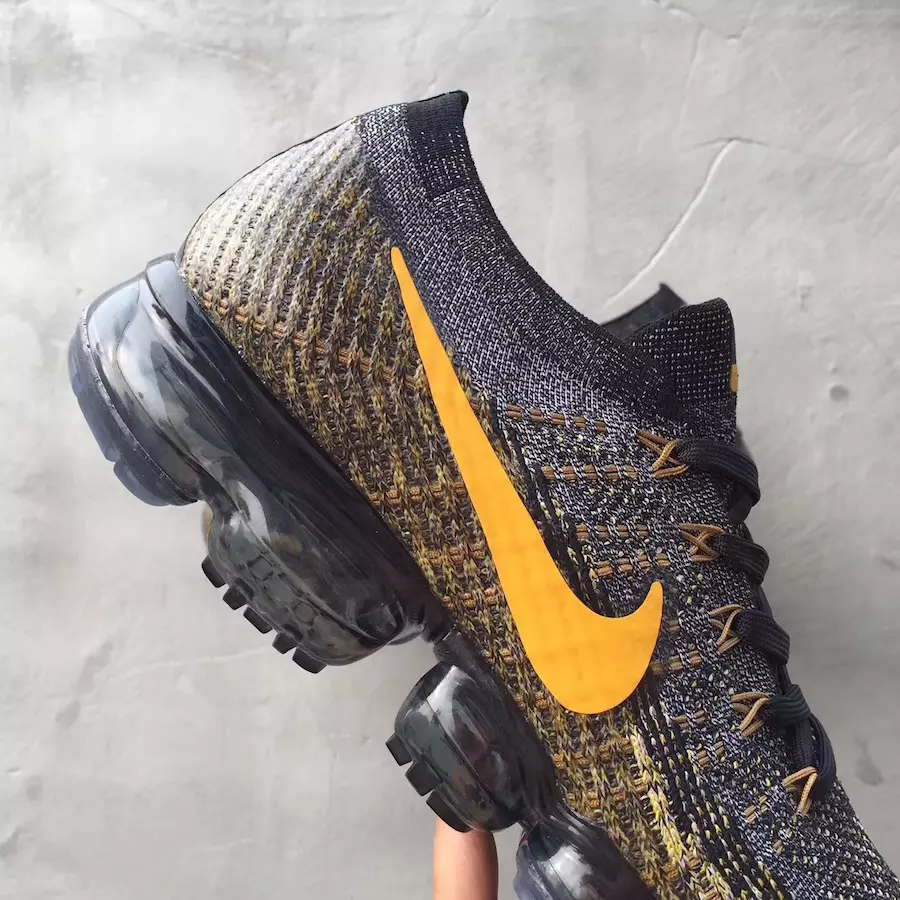 Nike VaporMax šedá žlutá