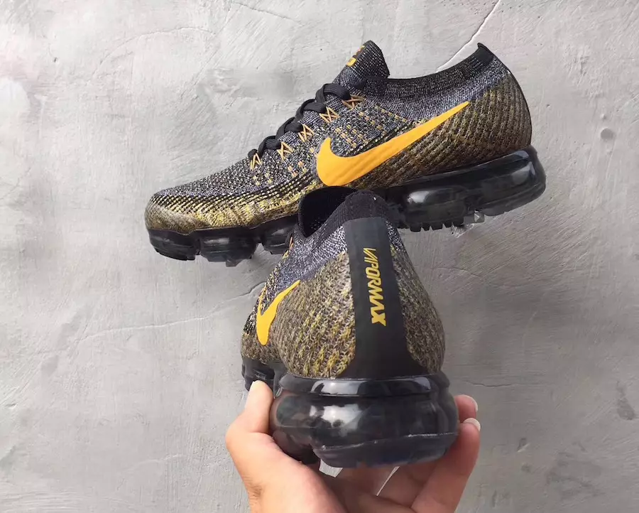 Nike VaporMax pilka geltona