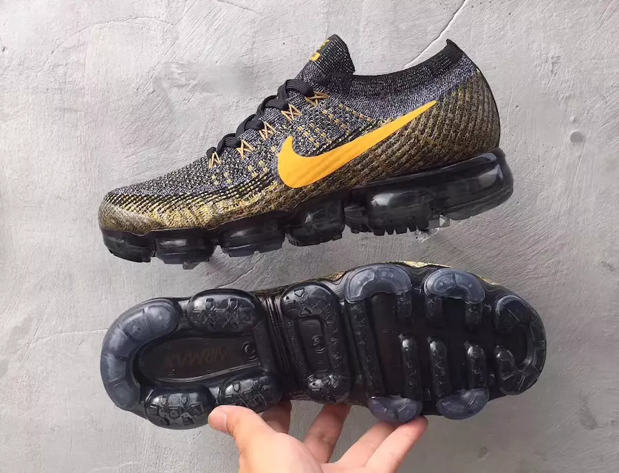 Nike VaporMax خاکستری زرد