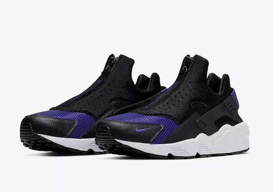 Nike Air Huarache Run EXT Zip Siyah Oyun Royal CI0009-002 Çıkış Tarihi