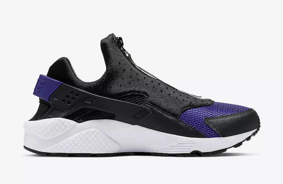 Nike Air Huarache Run EXT Zip Black Game Royal CI0009-002 გამოშვების თარიღი