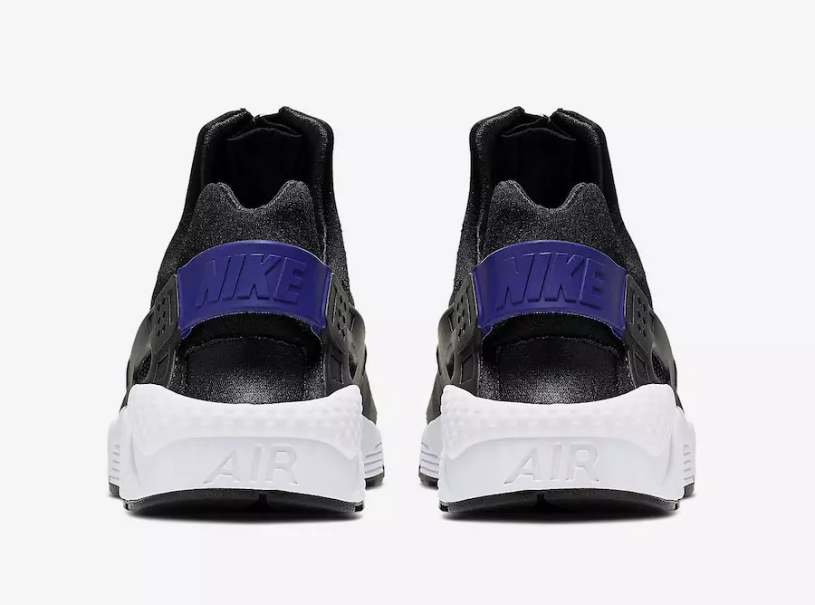 Nike Air Huarache Run EXT Zip Zwart Game Royal CI0009-002 Releasedatum