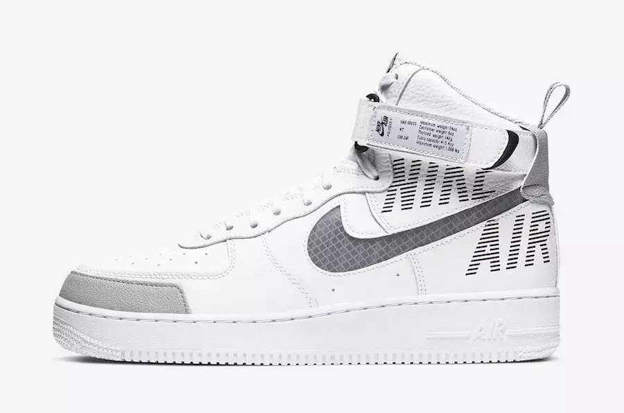 Nike Air Force 1 High White CQ0449-100 Датум на издавање