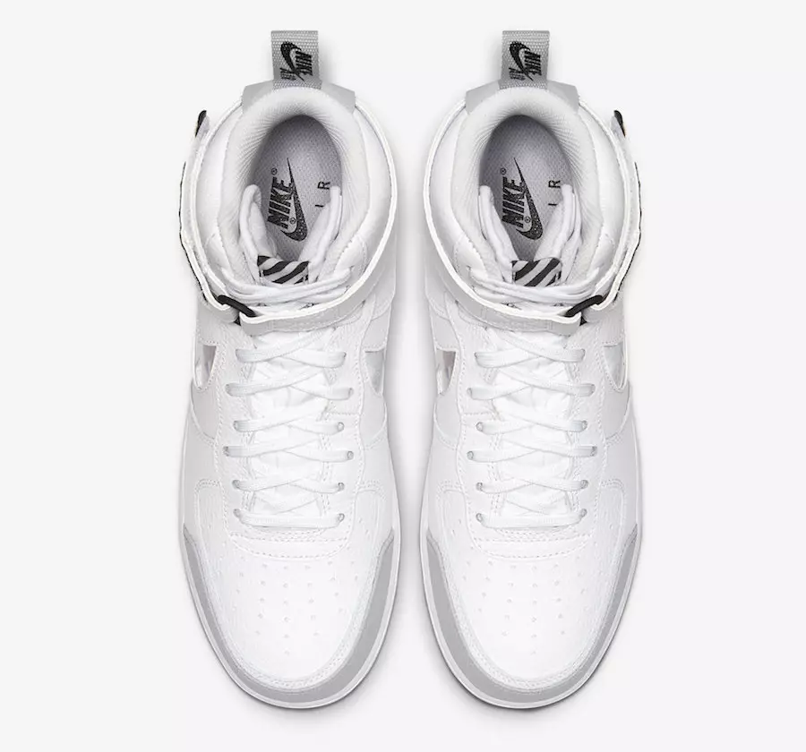 Ημερομηνία κυκλοφορίας Nike Air Force 1 High White CQ0449-100