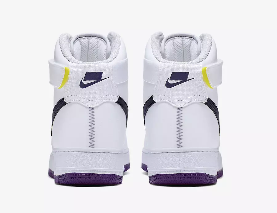 Nike Air Force 1 High White Court Purple CI1117-100 Datum izlaska