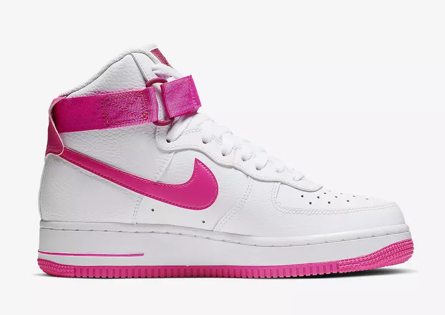 Nike Air Force 1 High White True Berry Laser Fuchsia 334031-110 Julkaisupäivä