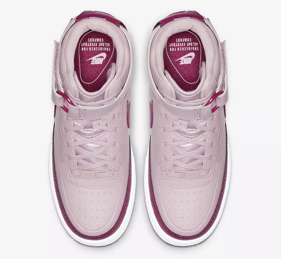 Nike Air Force 1 Jester High XX Plum Chalk AR0625-501 Tarikh Tayangan