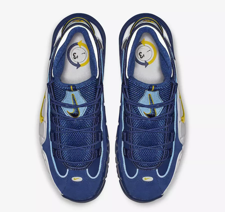 Ngày phát hành Nike Air Max Penny 1 Warriors 685153-401