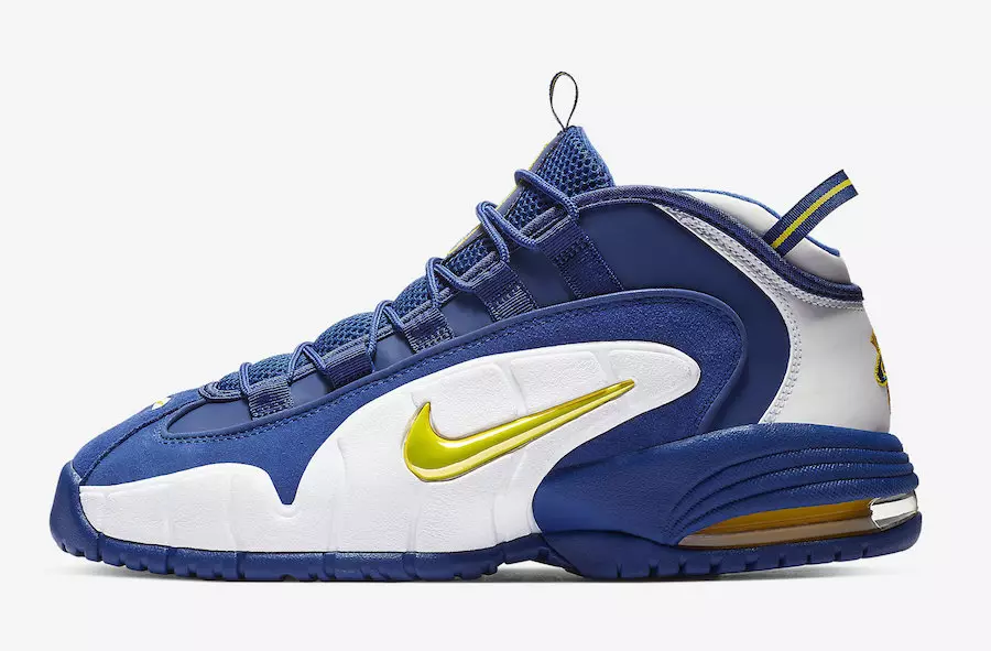 Nike Air Max Penny 1 Warriors 685153-401 გამოშვების თარიღი