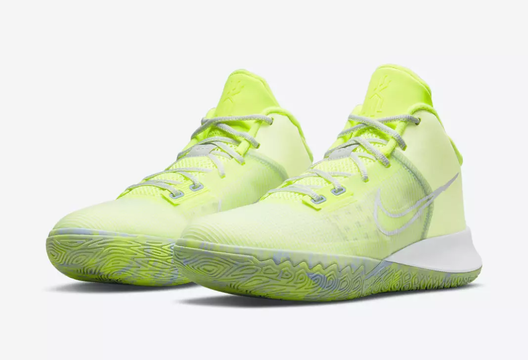 Nike Kyrie Flytrap 4 Galben fluorescent CT1973-700 Data lansării