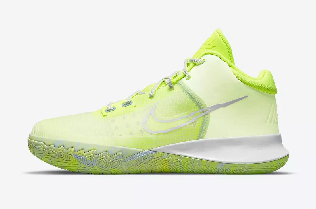 تاریخ انتشار Nike Kyrie Flytrap 4 فلورسنت زرد CT1973-700