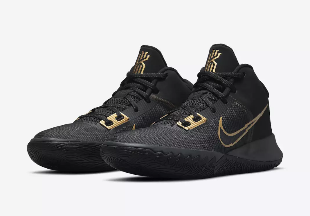 Nike Kyrie Flytrap 4 Black Metallic Gold CT1972-005 Utgivningsdatum