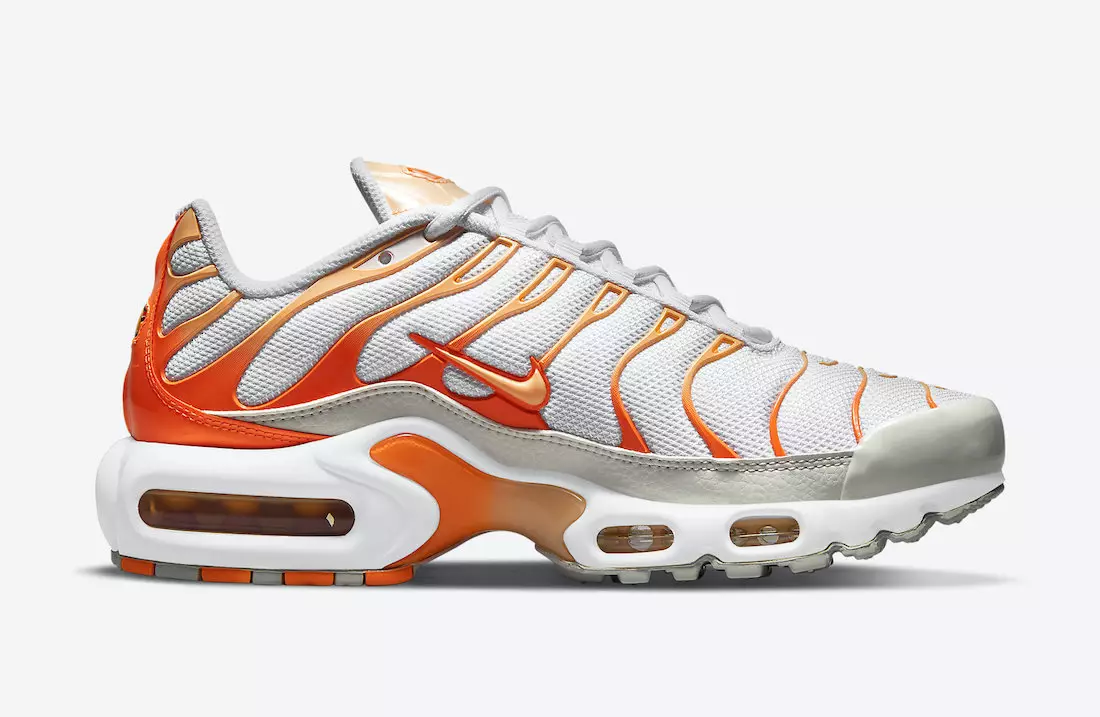 Nike Air Max Plus White Orange DM3033-100 Թողարկման ամսաթիվ