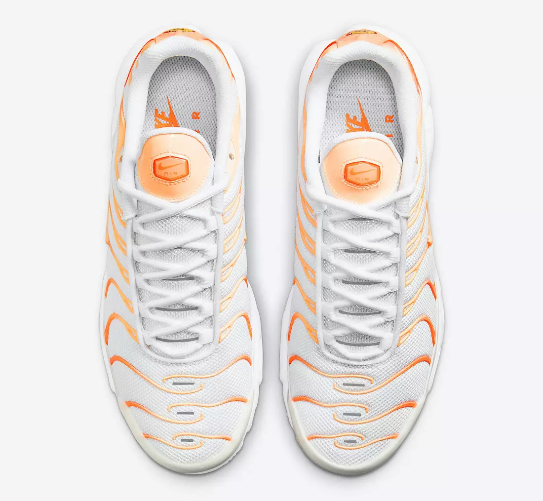 Nike Air Max Plus White Orange DM3033-100 Útgáfudagur