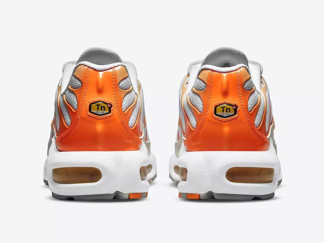 Дата выпуску Nike Air Max Plus White Orange DM3033-100