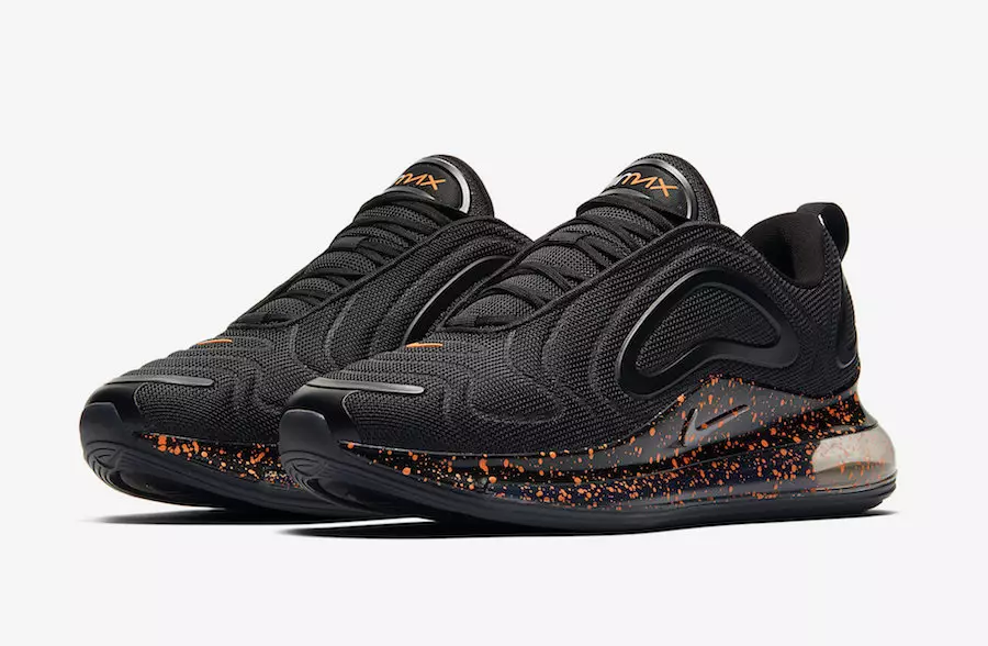 Nike Air Max 720 Black Speckle CJ1683-001 გამოშვების თარიღი