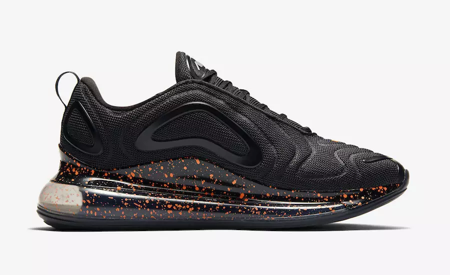 Nike Air Max 720 Black Speckle CJ1683-001 تاريخ الإصدار