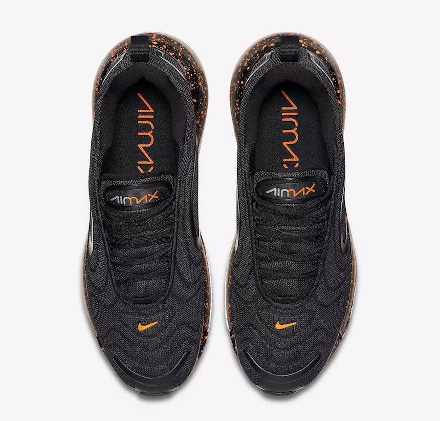 Nike Air Max 720 Black Speckle CJ1683-001 תאריך שחרור