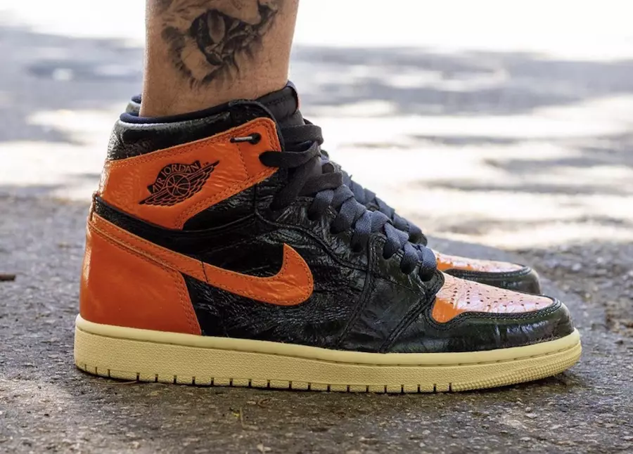 Air Jordan 1 Shattered Backboard 3.0 555088-028 2019. Datum izlaska On-Foot