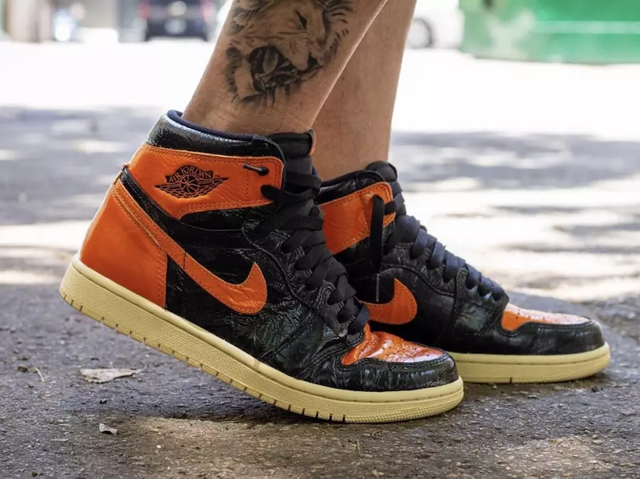 Air Jordan 1 Shattered Backboard 3.0 555088-028 2019 Utgivelsesdato til fots