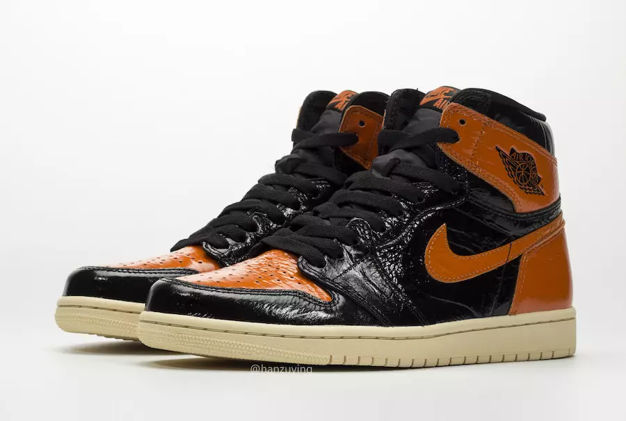 Air Jordan 1 Shattered Backboard 3.0 555088-028 Таърихи нархгузорӣ