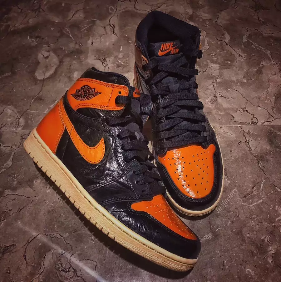 Air Jordan 1 Shattered Backboard 3.0 555088-028 Prissättning för lanseringsdatum