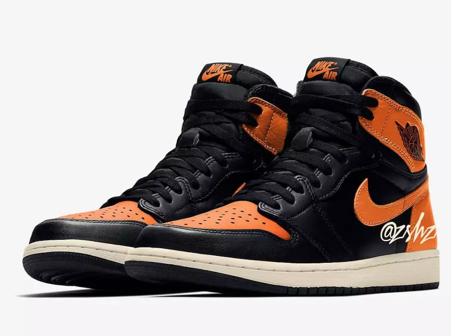 Air Jordan 1 Shattered Backboard 3.0 Black Pale Vanilla Starfish 555088-028 Дата выпуску