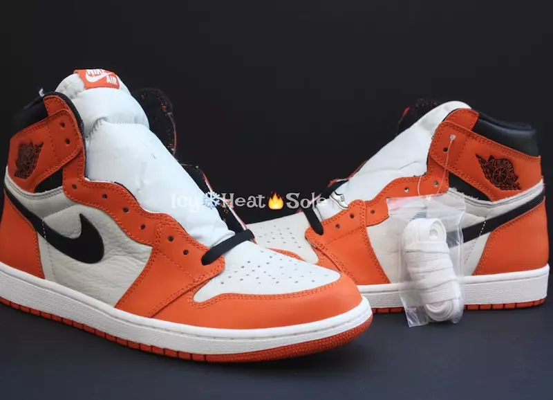 Air Jordan 1 OG Ters Parçalanmış Arkalık