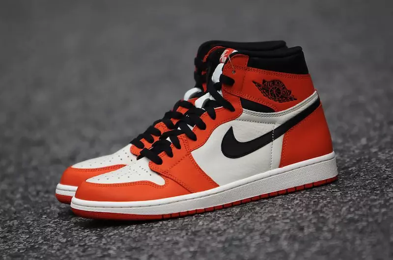 تخته پشتی خرد شده معکوس Air Jordan 1 Retro High OG