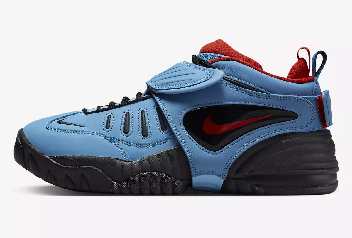 AMBUSH Nike Air Adjust Force University Blue Habanero Red Black DM8465-400 გამოშვების თარიღი