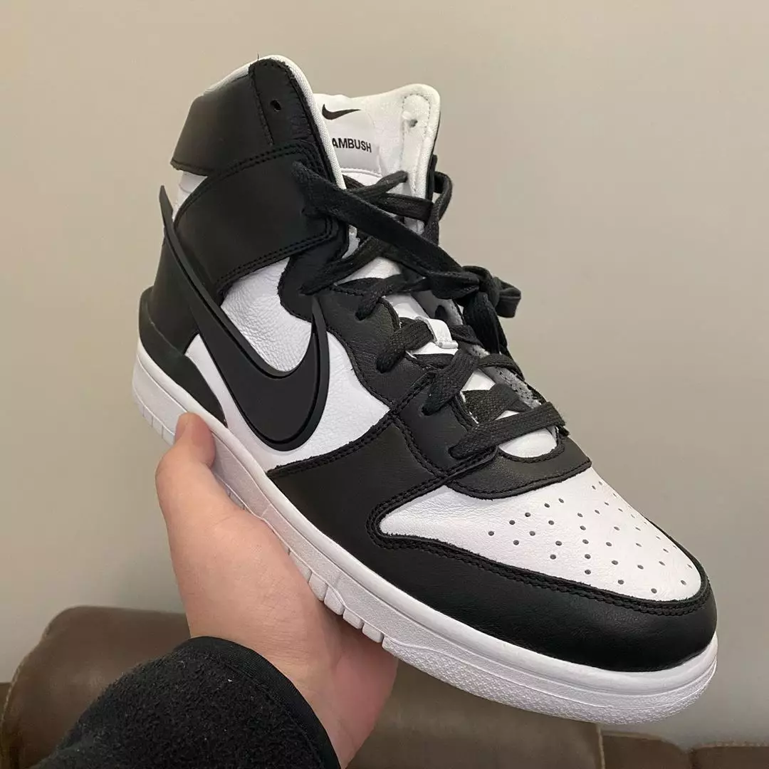 Ambush Nike Dunk High Black White Izdošanas datums Cena