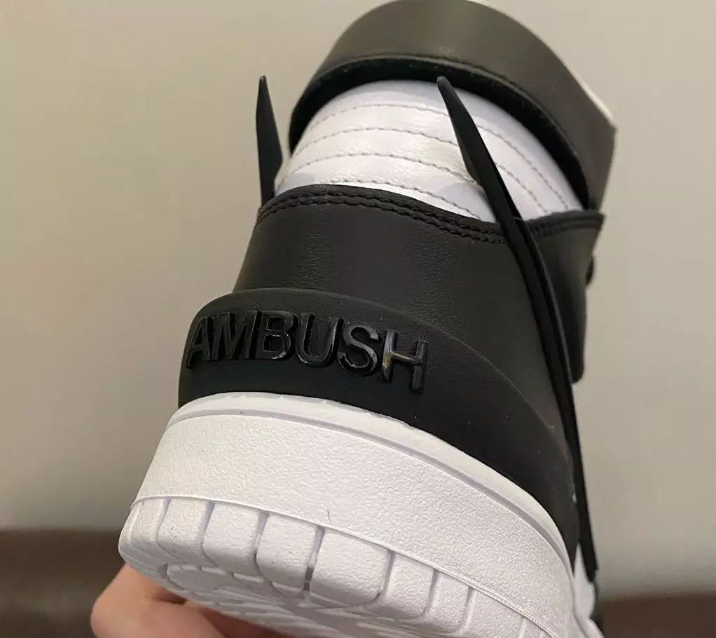 Ambush Nike Dunk High Black White Megjelenés dátuma Ár