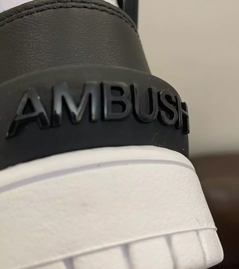 Ambush Nike Dunk High Black White Release Datum Präis