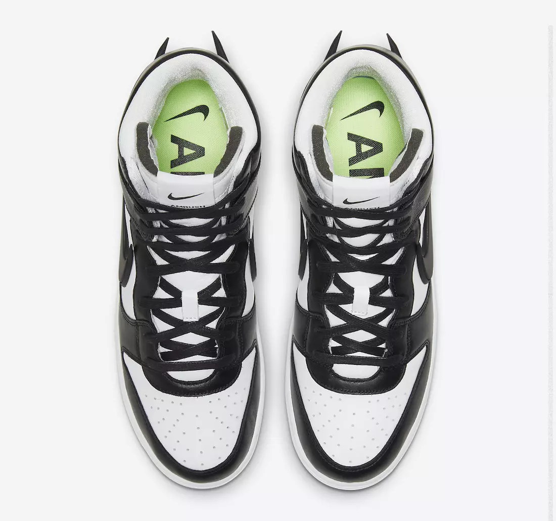 Ambush Nike Dunk High Black White CU7544-001 Megjelenés dátuma