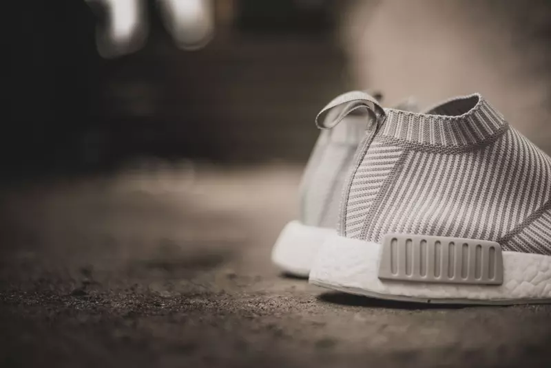 アディダス NMD シティ ソックス ホワイトアウト グレー