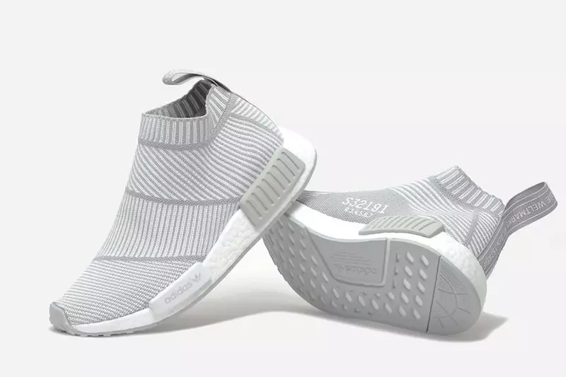 Çorape adidas NMD City PK Gri e Bardhë