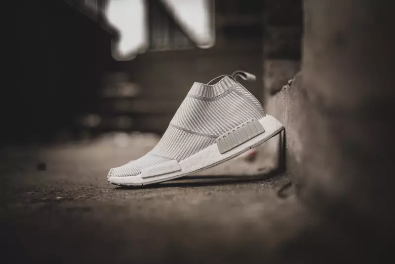 adidas NMD City Sock Whiteout Մոխրագույն