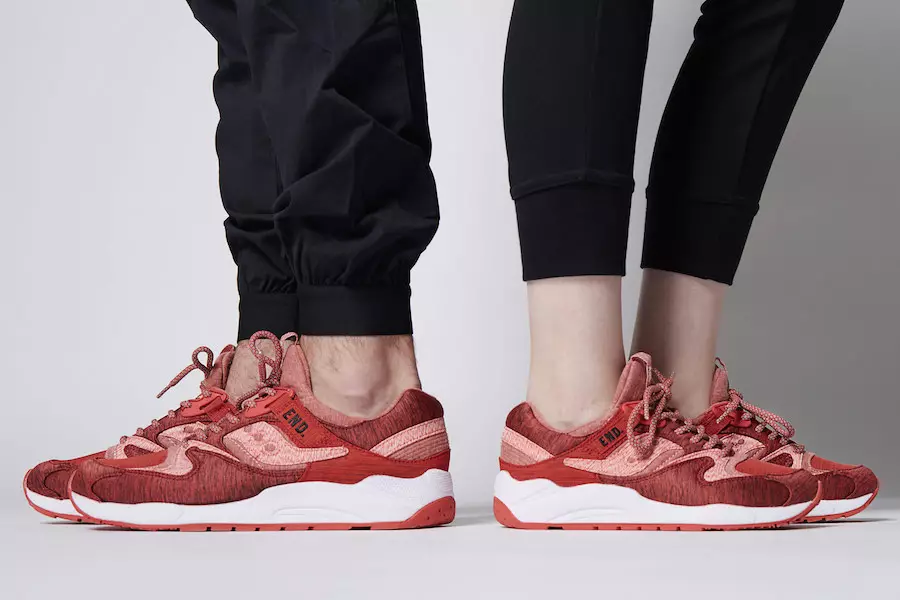 КОНЕЦ Красный шум Saucony