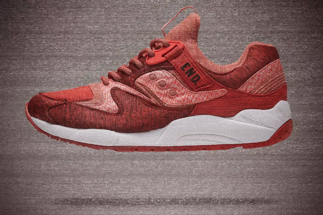 FIN Saucony Grid 9000 Ruido Rojo